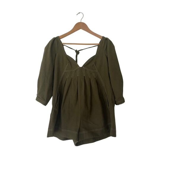 Free People Regret Me Romper Size 0 - Picture 4 of 6